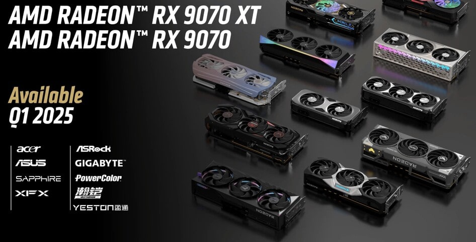 Radeon RX 9000 Series (RDNA 4) — Seri Terbaru 2025