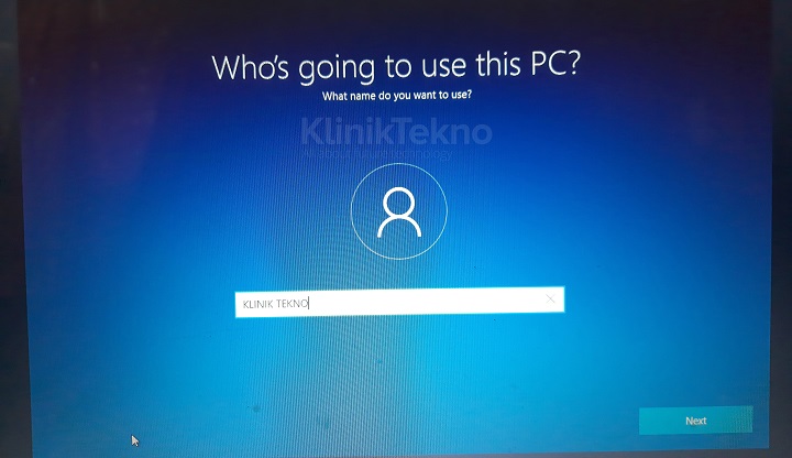 Atur nama pengguna Windows 10