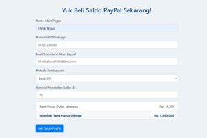 Cara Mengisi Saldo Paypal Lewat Bri Bisa Via Atm Dan Brimo