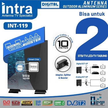 Intra INT-119 Antena TV Digital Indoor Terbaik