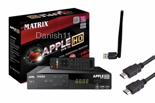 set top box Matrix Apple DVB-T2