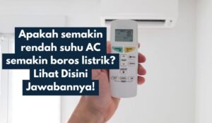 suhu AC terhadap listrik