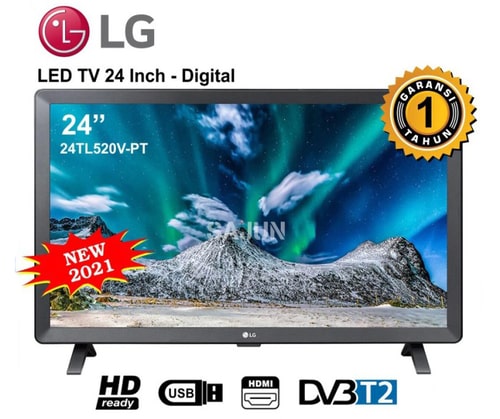 TV Digital Terbaik Murah LG 24TL520V-PT